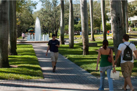 Walking_Memorial Fountain_480